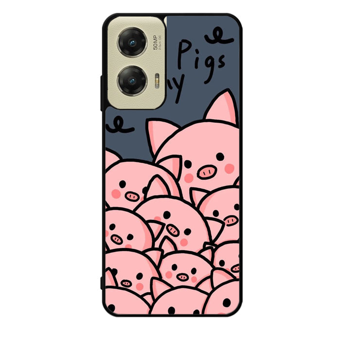 Many Pigs Motorola Moto G Stylus 5G 2024 Case