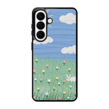 Summer Rabbit and Flower Samsung Galaxy S26 Case OV11048