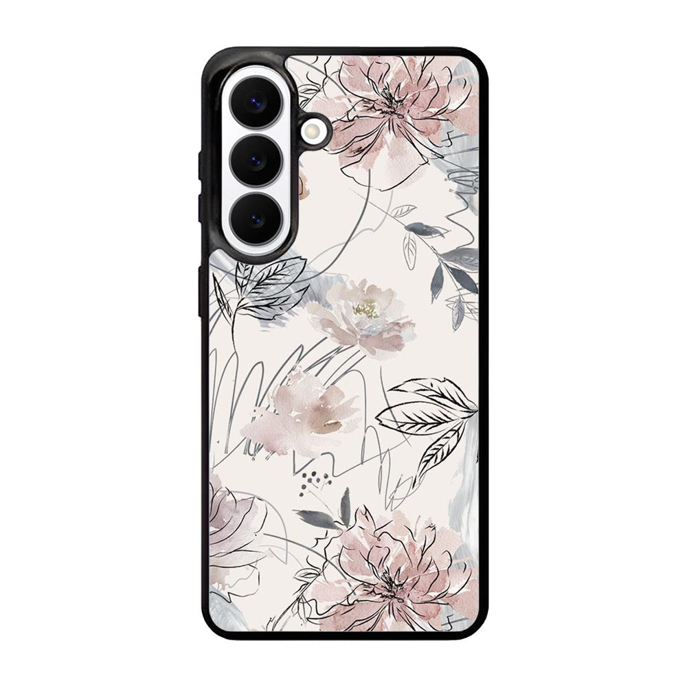Aesthetic Floral Flower Samsung Galaxy S26 Case OV11137