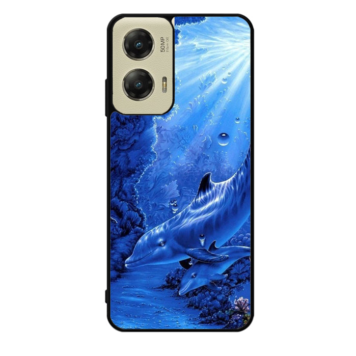Dolphine in the Sea Motorola Moto G Stylus 5G 2024 Case OV11063