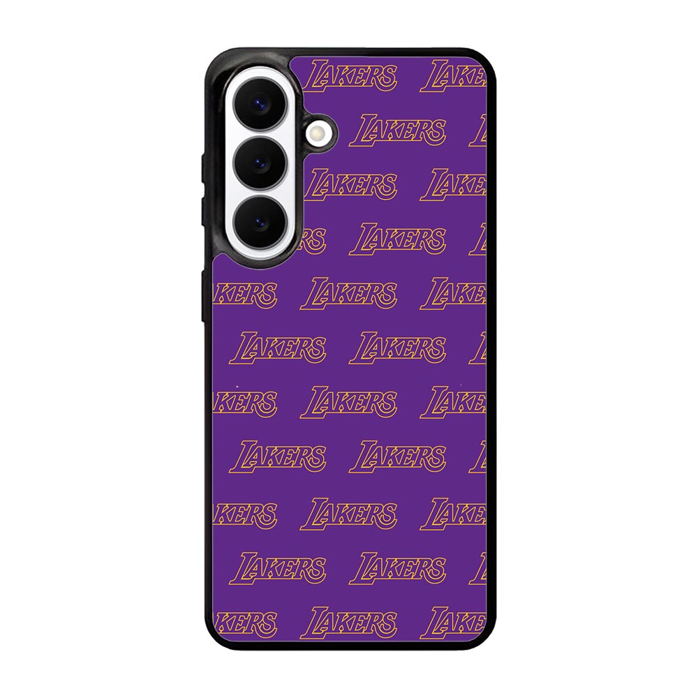 Lakers Pattern LA Samsung Galaxy S26 Case OV10887
