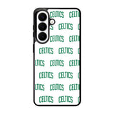 Celtics Pattern Logo Samsung Galaxy S26 Case OV10917