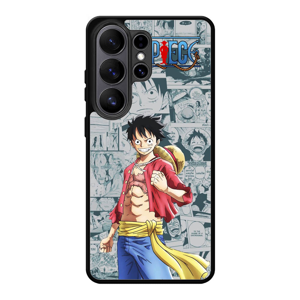 One Piece Comics Luffy Samsung Galaxy S26 Ultra Case OV10524
