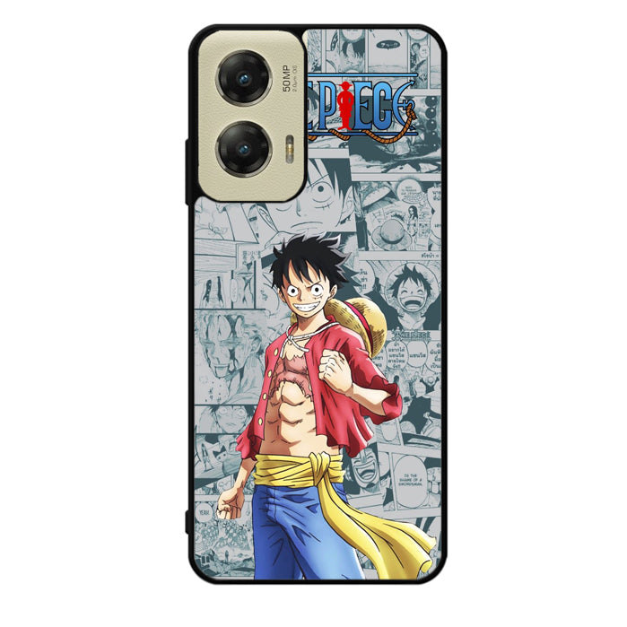 One Piece Comics Luffy Motorola Moto G Stylus 5G 2024 Case OV10524
