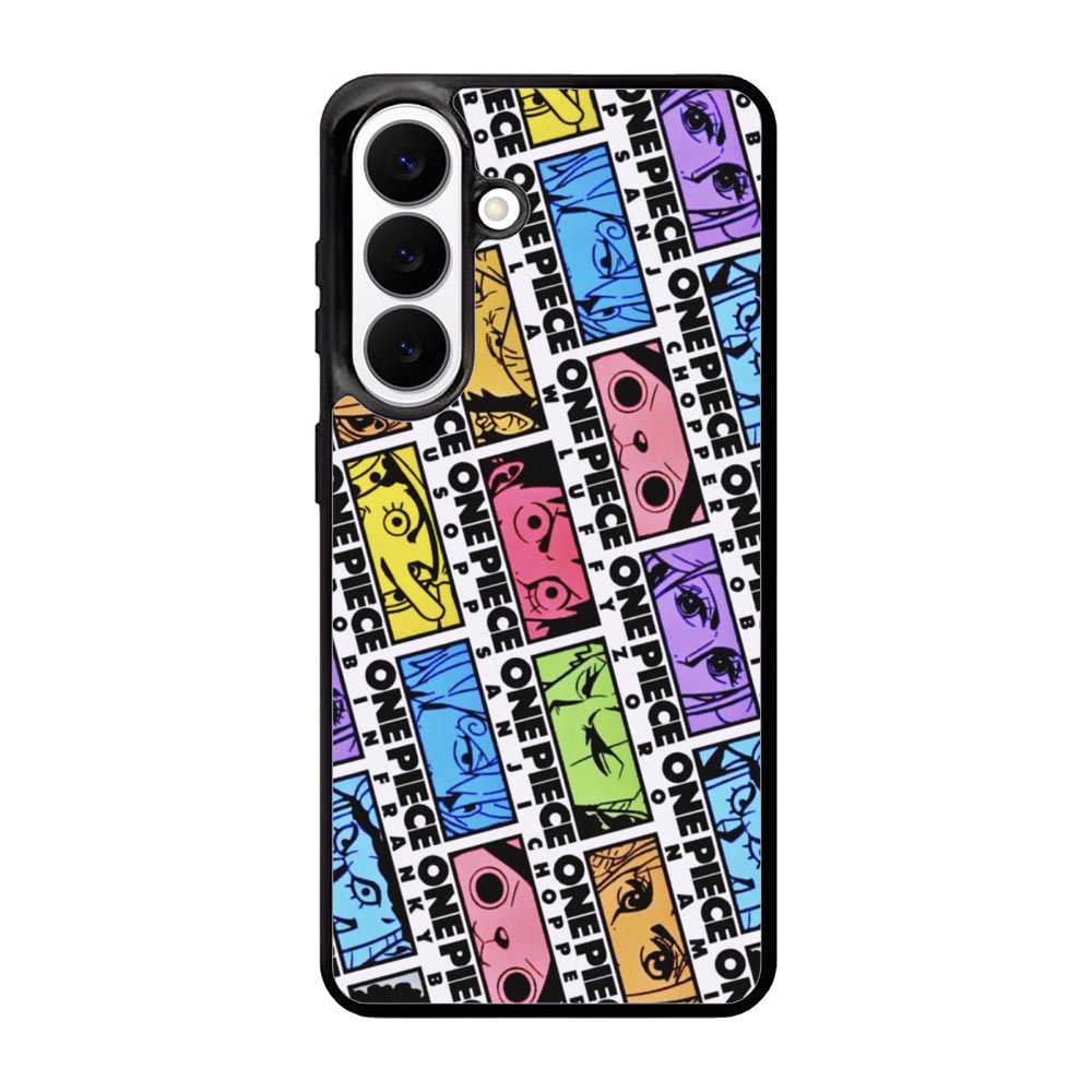 One Piece Sticker Face Samsung Galaxy S26 Case OV10530