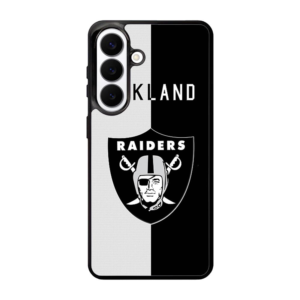 Oakland Raiders BW Samsung Galaxy S26 Case OV0118