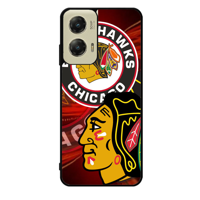 Chicago Blackhawks Logo Motorola Moto G Stylus 5G 2024 Case OV0154