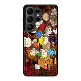 Peanuts In Background Wood Art Samsung Galaxy S26 Ultra Case