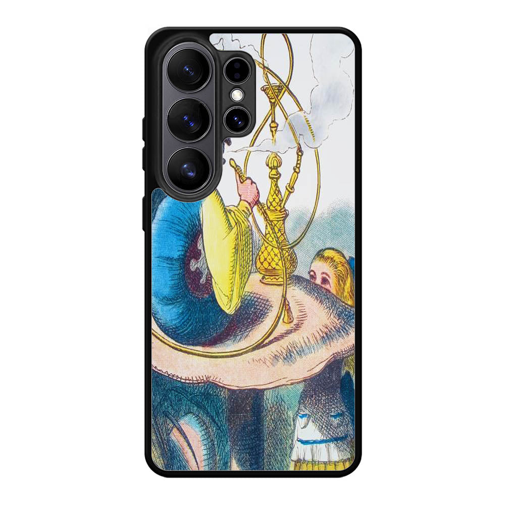 Alice In Wonderland Hookah Caterpillar Samsung Galaxy S26 Ultra Case OV0229