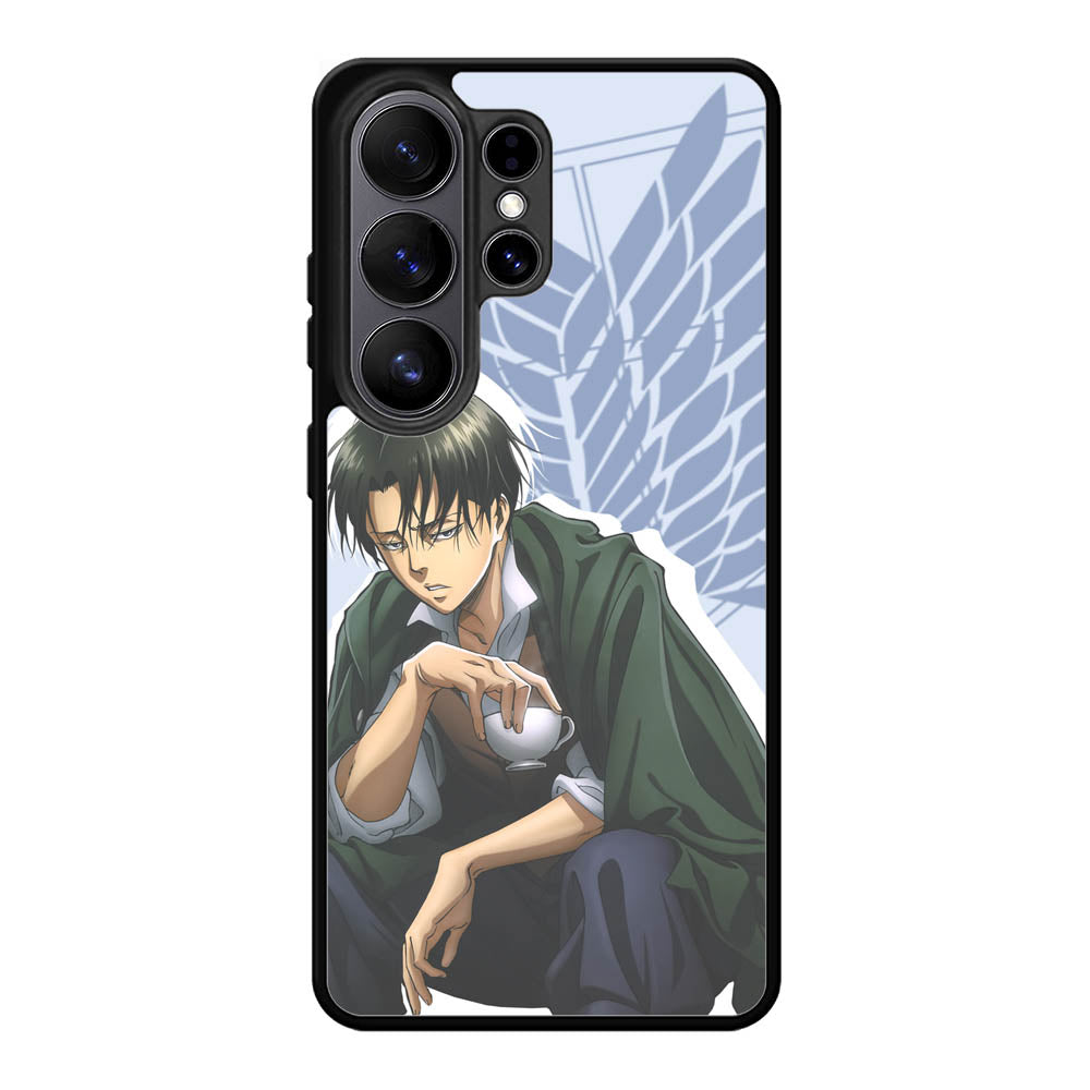 Levi Ackerman AOT Samsung Galaxy S26 Ultra Case OV0297