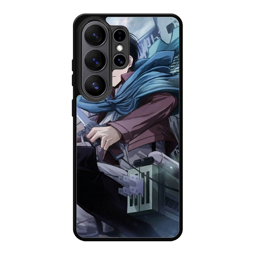 Attack On Titan Levi Samsung Galaxy S26 Ultra Case QC0299