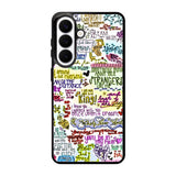 Disney Song Lyrics Samsung Galaxy S26 Plus Case QC0362
