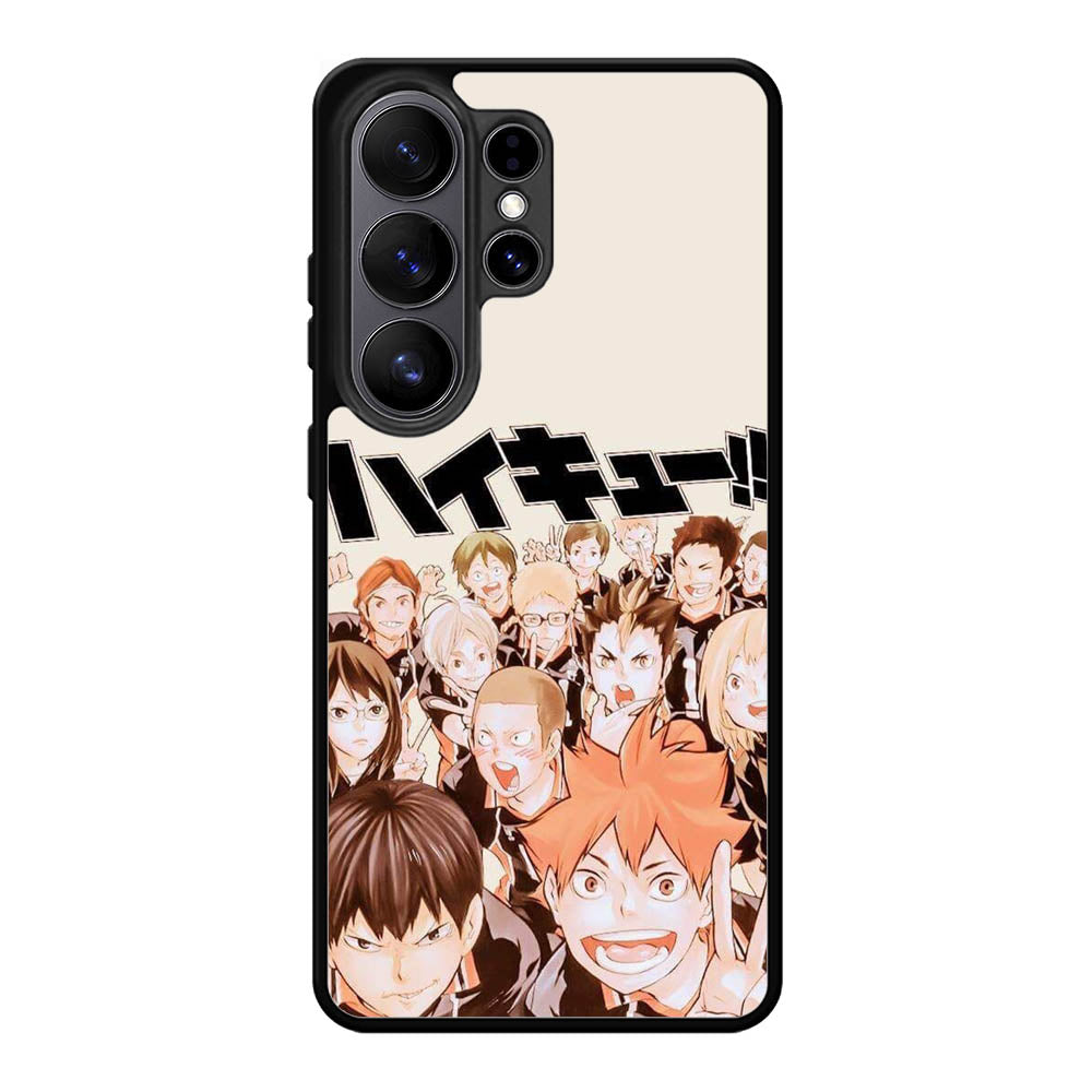 Fight Karasuno Haikyuu Samsung Galaxy S26 Ultra Case OV5724
