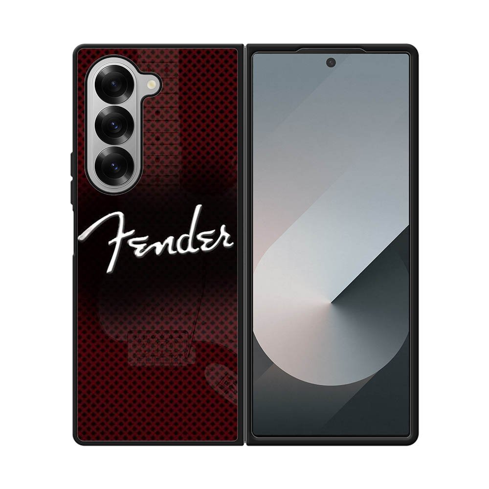 Fender Logo Samsung Galaxy Z Fold 7 5G Case OV0409
