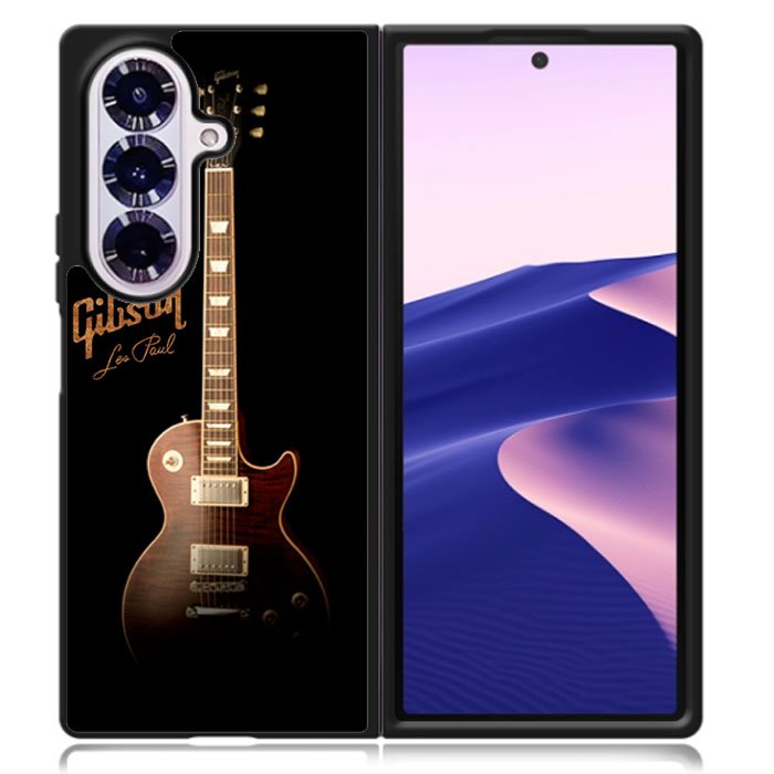 Gibson Les Paul Samsung Galaxy Z Fold 7 Case OV0410