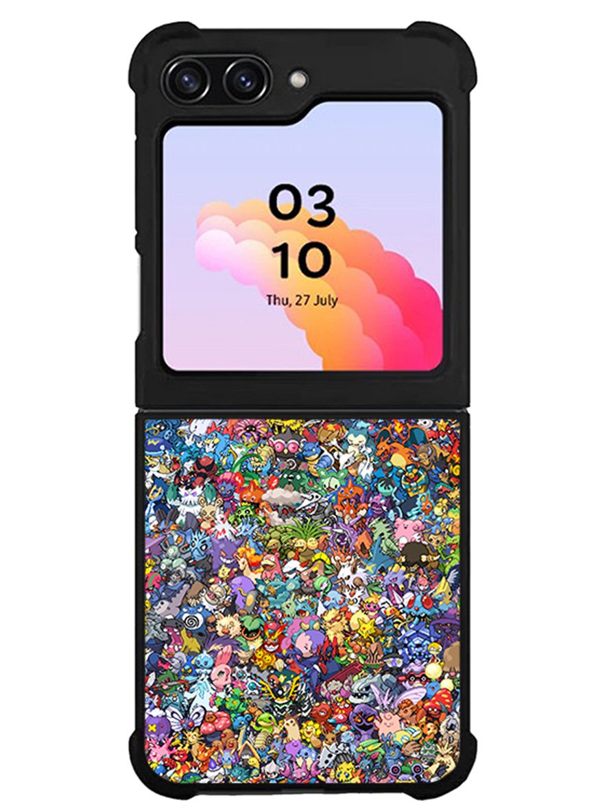 All Pokemon Character Samsung Galaxy Z Flip 5 5G 2023 Case OV0411