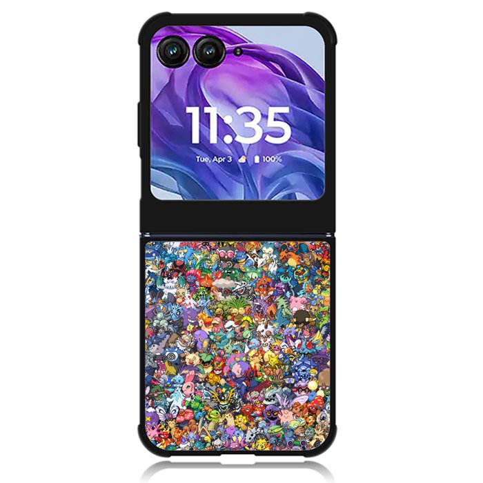 All Pokemon Character Motorola Moto Razr Plus 2024 , Moto Razr+ 2024 Case OV0411