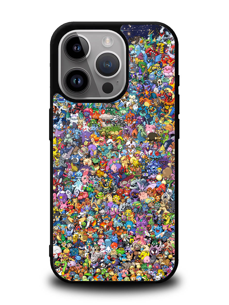 All Pokemon Character iPhone 16 Pro Case OV0411