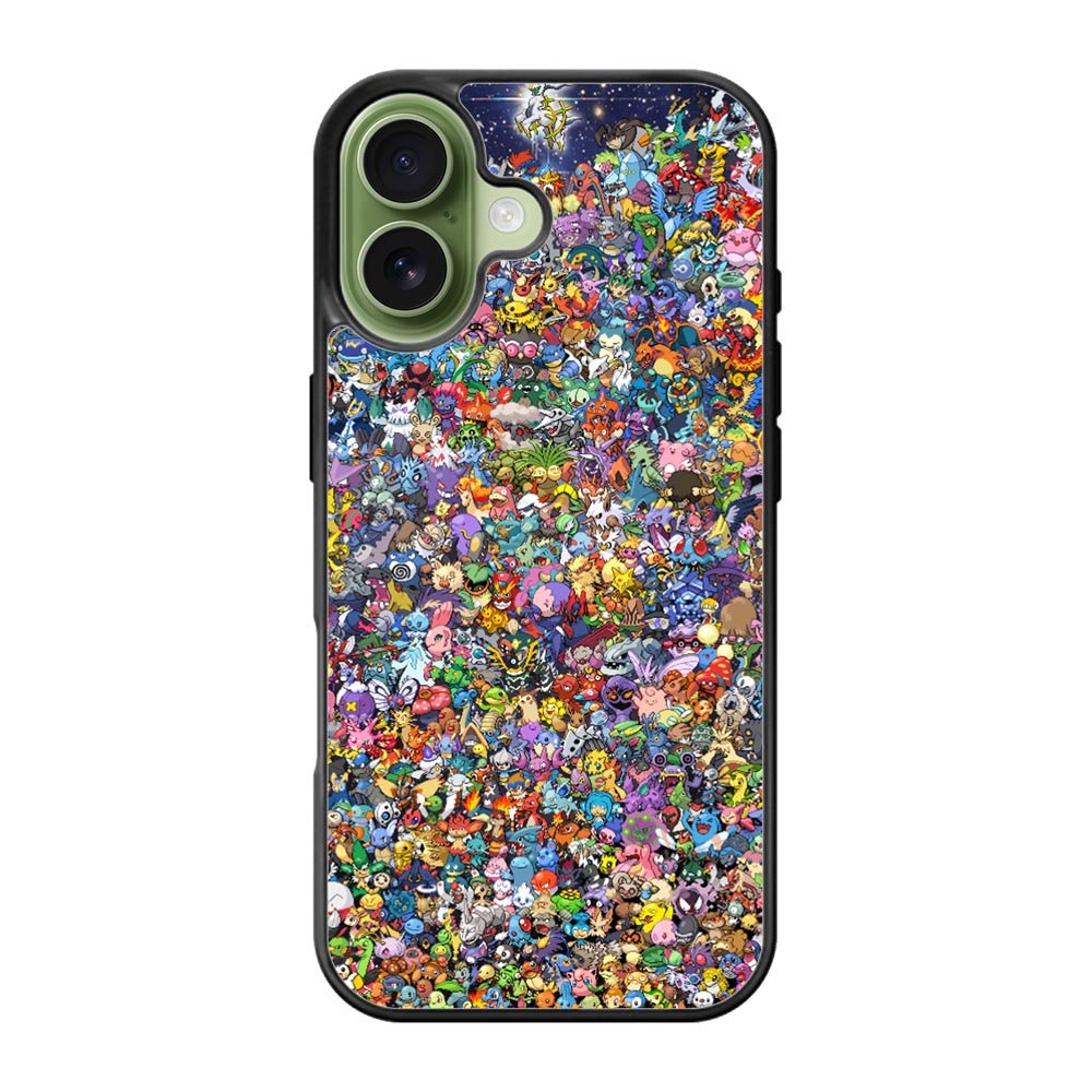 All Pokemon Character iPhone 17 Case QC0411