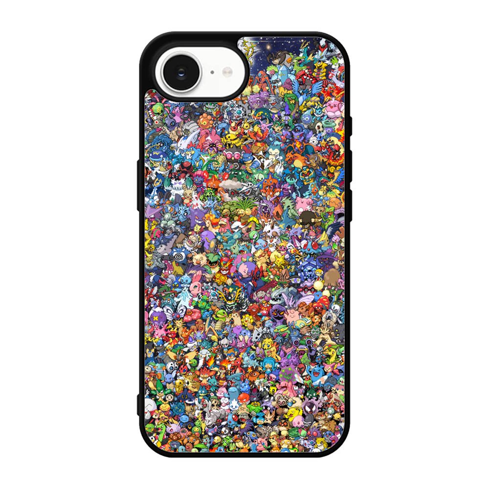 All Pokemon Character iPhone 17e Case QC0411