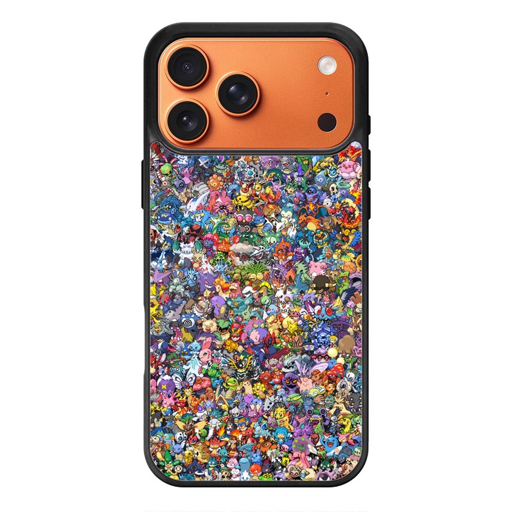 All Pokemon Character iPhone 17 Pro Case QC0411