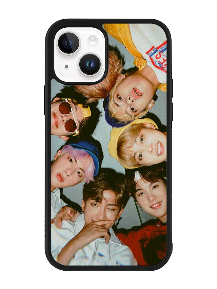 Bts Group Photo Aesthetic iPhone 15 Case OV0414