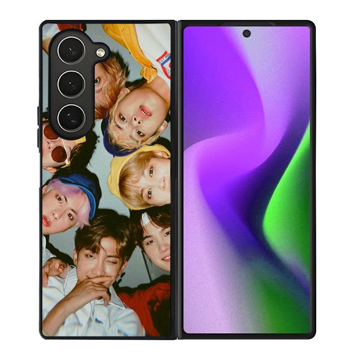Bts Group Photo Aesthetic Samsung Galaxy Z Fold 6 5G 2024 Case OV0414