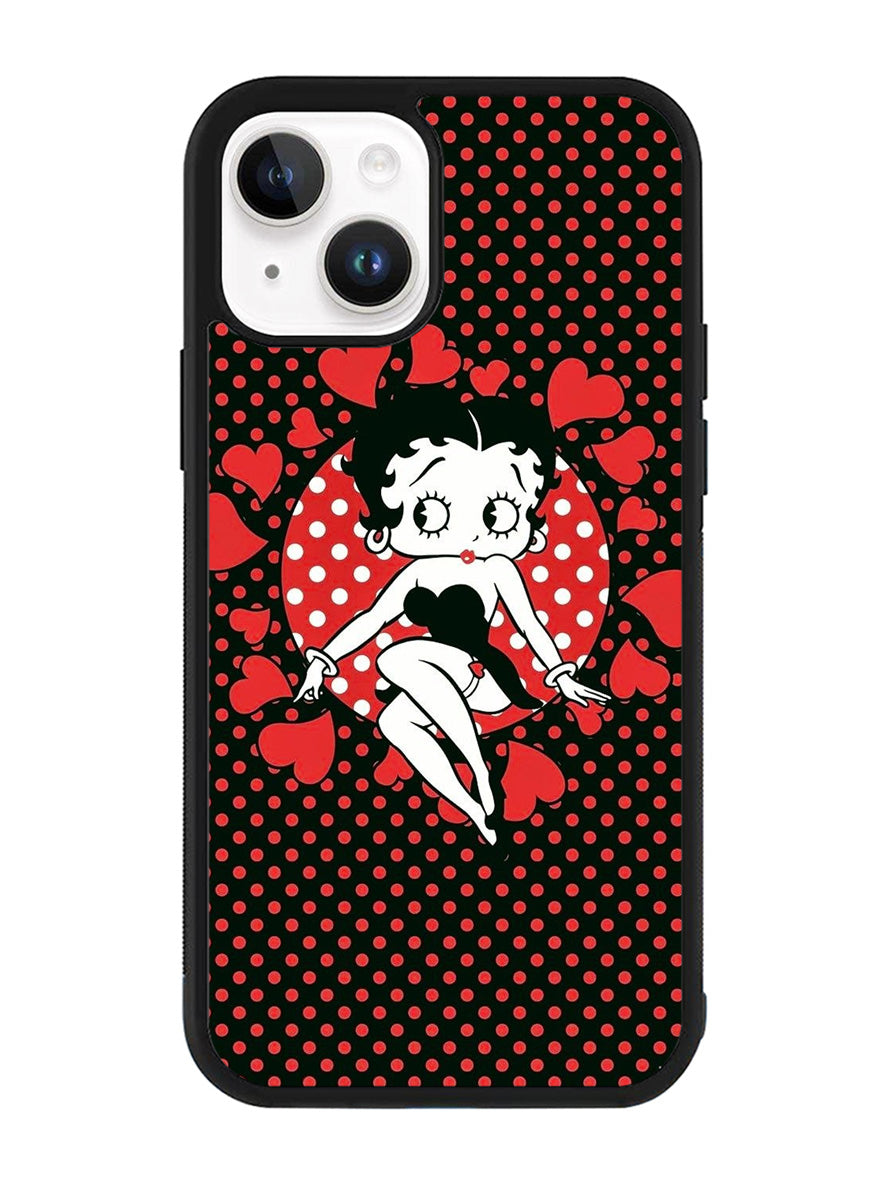 Betty Boob iPhone 14 Plus Case QC4120