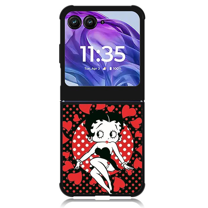 Betty Boob Motorola Moto Razr Plus 2024 , Moto Razr+ 2024 Case OV4120