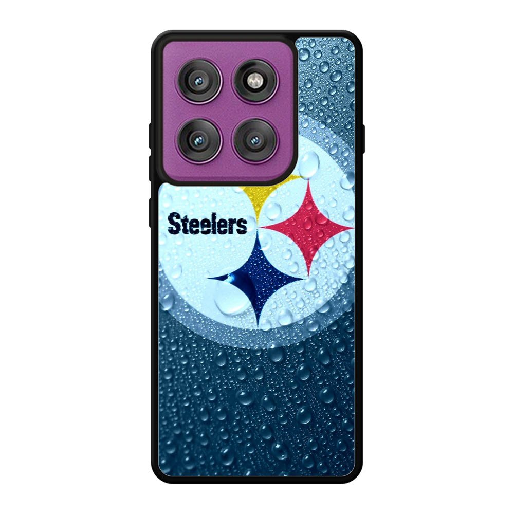 Steelers Logo Water Motorola Moto Edge 60 Pro Case QC2375
