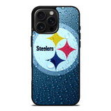 Steelers Logo Water iPhone 16 Pro Max Case OV2375
