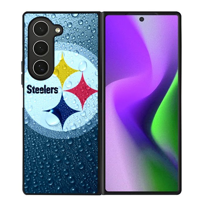 Steelers Logo Water Samsung Galaxy Z Fold 6 5G 2024 Case OV2375