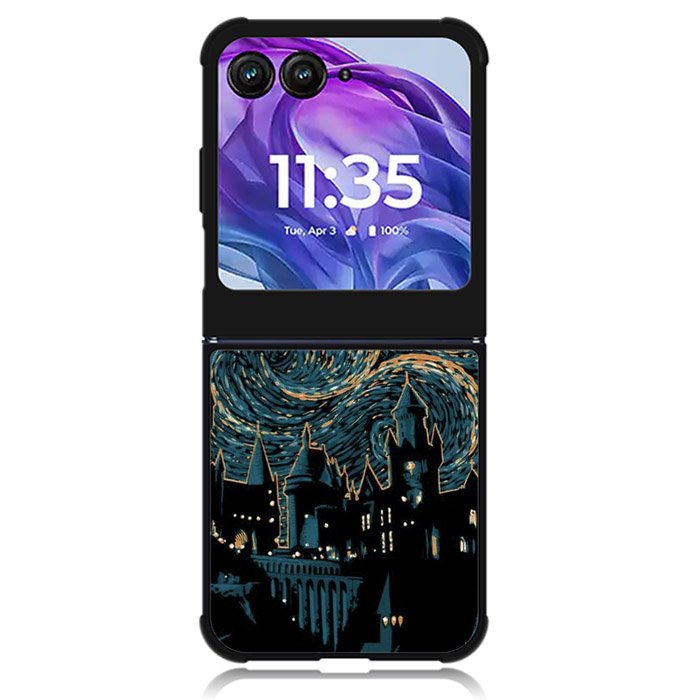 Harry Potter Van Hogh Motorola Moto Razr Plus 2024 , Moto Razr+ 2024 Case