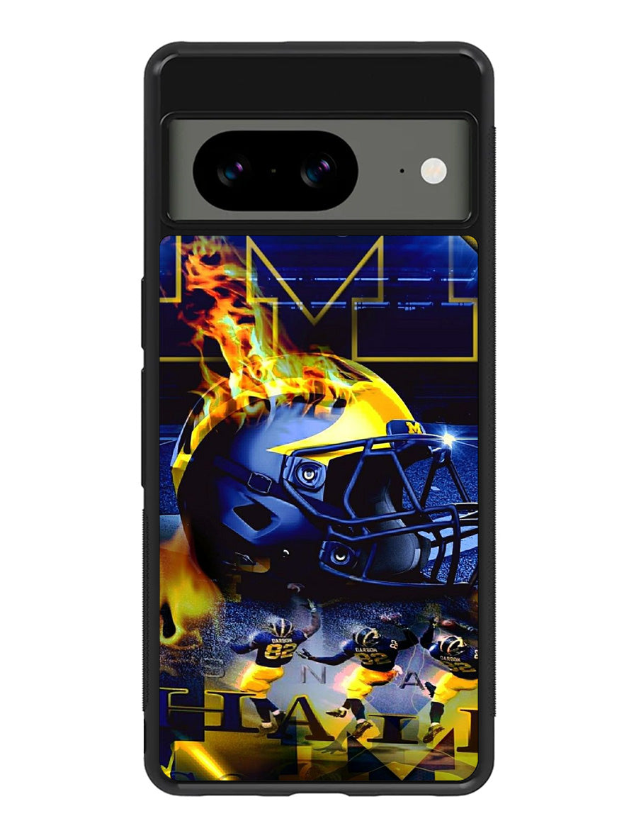 Michigan Football Google Pixel 8 Case QC3300