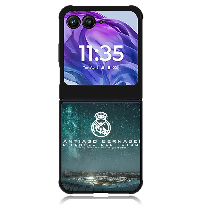Real Madrid Satiago Bernabeu Motorola Moto Razr Plus 2024 , Moto Razr+ 2024 Case