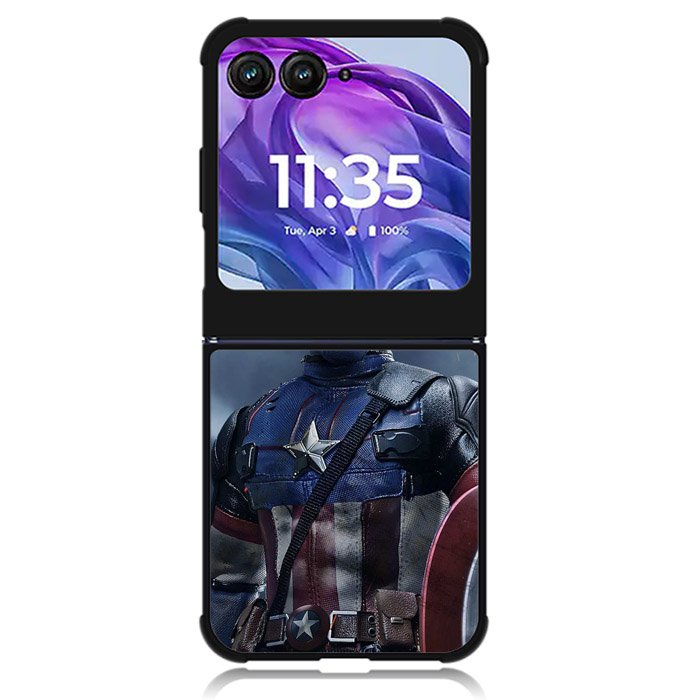 Deadpoll Captain America Motorola Moto Razr Plus 2024 , Moto Razr+ 2024 Case OV4615