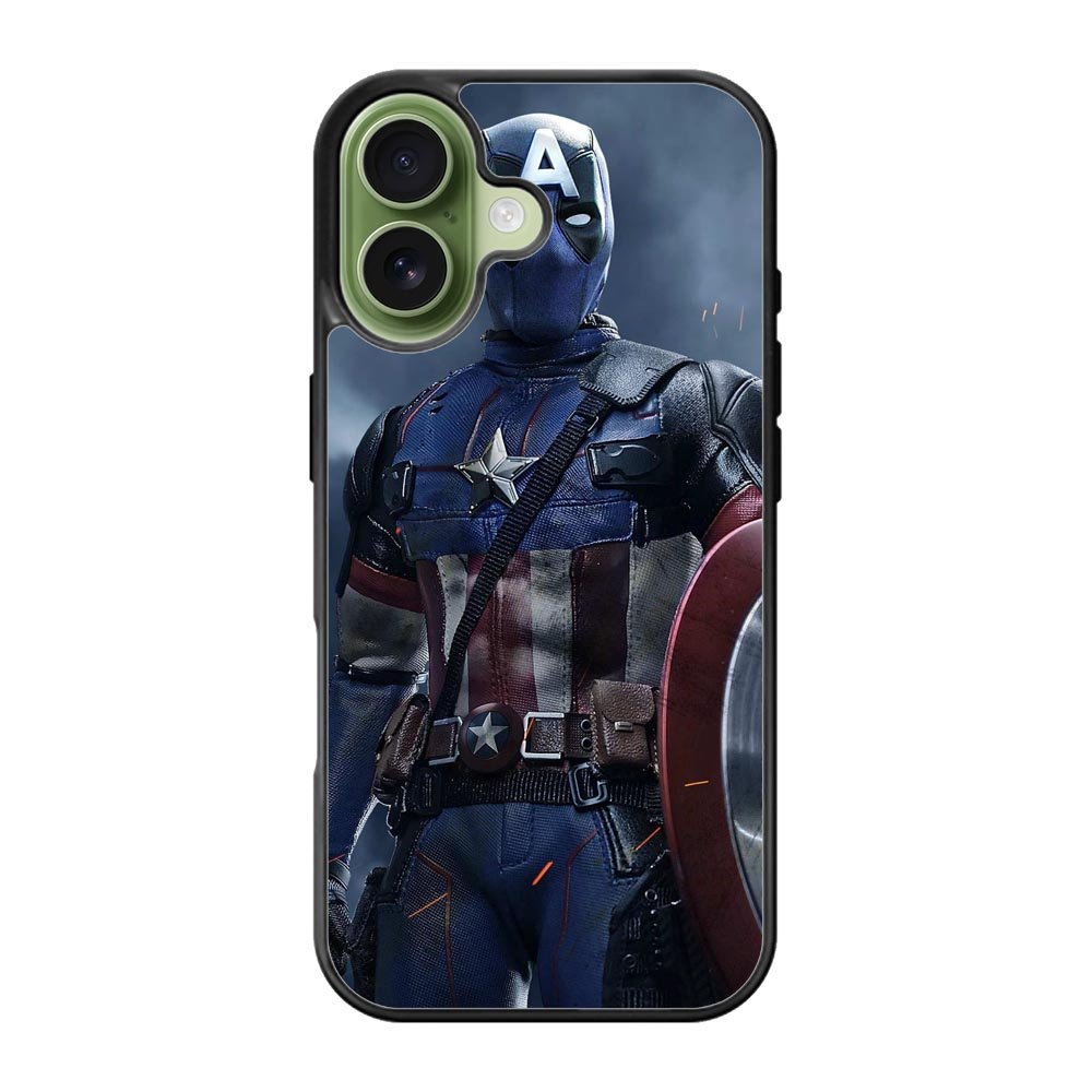 Deadpoll Captain America iPhone 17 Case OV4615