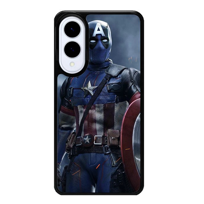 Deadpoll Captain America Samsung Galaxy S25 Edge 5G Case OV4615