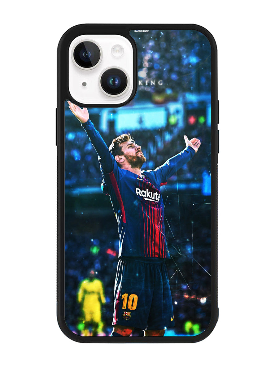 The King Messi iPhone 14 Plus Case QC2213
