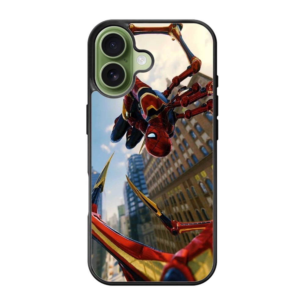 Iron Spiderman iPhone 17 Case QC5290