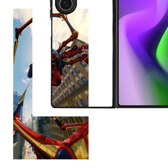 Iron Spiderman Samsung Galaxy Z Fold 6 5G 2024 Case OV5290