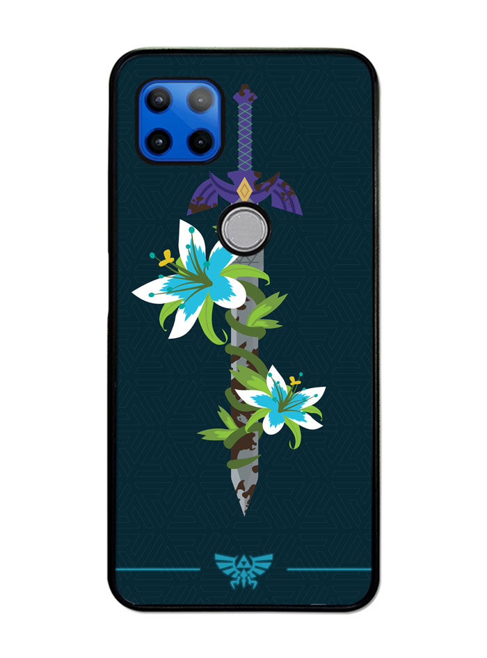 Legend Of Zelda Sword Flower Motorola Moto G 5G Case , Moto One 5G Ace Case