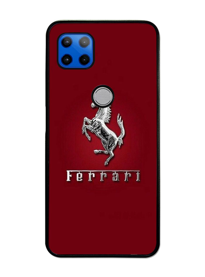 Ferrari Logo 3rd Motorola Moto G 5G Case , Moto One 5G Ace Case