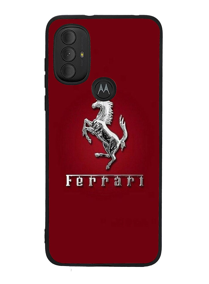 Ferrari Logo 3rd Motorola Moto G Pure 2021 , Moto G Power 2022 Case