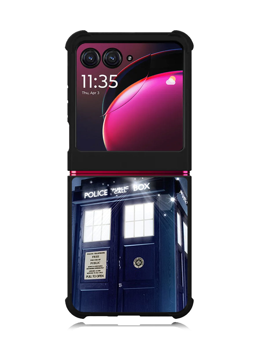 Doctor Who Police Box 2nd Motorola Moto Razr Plus 2023 , Moto Razr+ 2023 Case