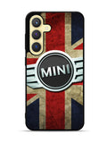 Mini Cooper Logo American Flag Samsung Galaxy S25 Plus 5G , Samsung Galaxy S25+ 5G Case OV0442