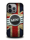 Mini Cooper Logo American Flag iPhone 16 Pro Case OV0442