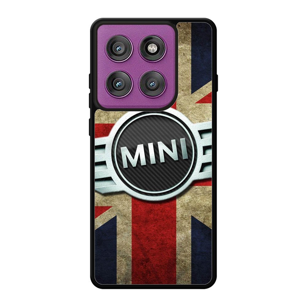 Mini Cooper Logo American Flag Motorola Moto Edge 60 Pro Case QC0442