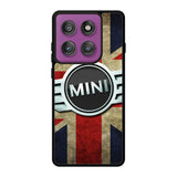Mini Cooper Logo American Flag Motorola Moto Edge 60 Pro Case QC0442