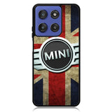 Mini Cooper Logo American Flag Motorola Moto G Stylus 5G 2025 Case OV0442